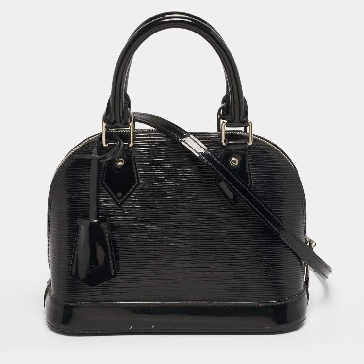 مملوكة مسبقًا Louis Vuitton Alma BB Black Electric Epi Leather Bag