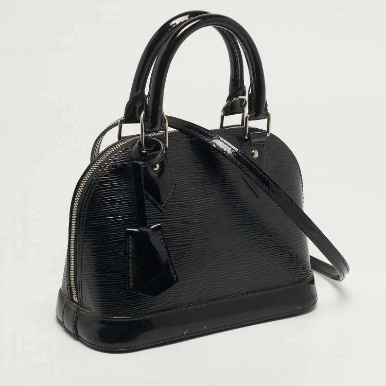 مملوكة مسبقًا Louis Vuitton Alma BB Black Electric Epi Leather Bag