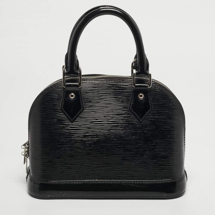 مملوكة مسبقًا Louis Vuitton Alma BB Black Electric Epi Leather Bag