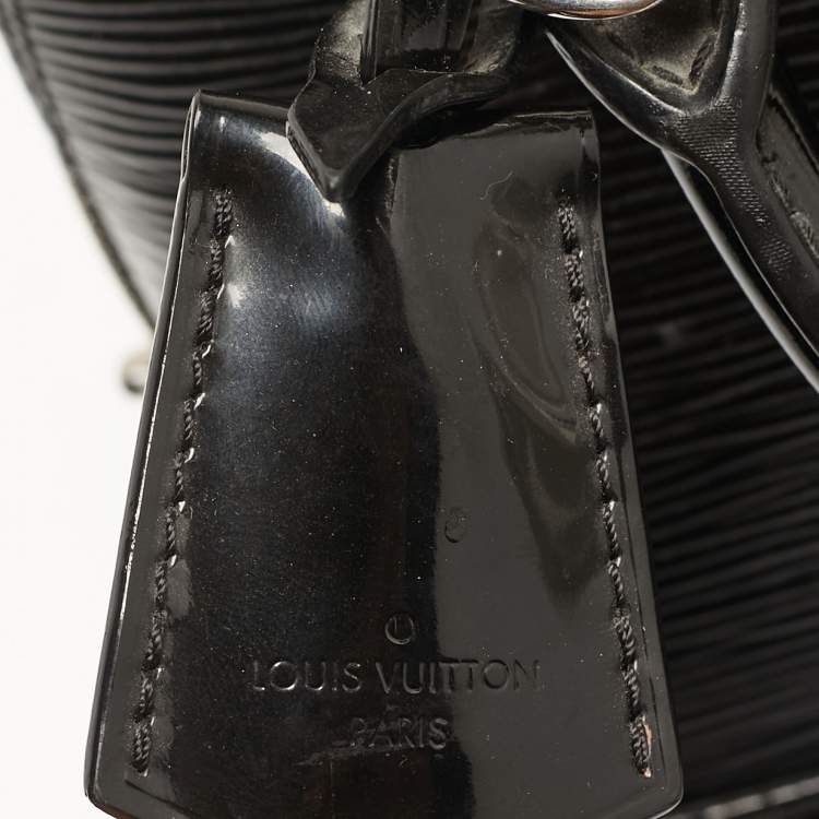 مملوكة مسبقًا Louis Vuitton Alma BB Black Electric Epi Leather Bag