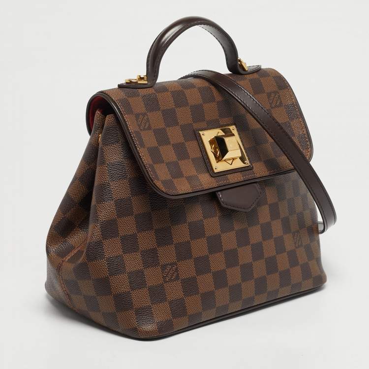 مملوكة مسبقًا Louis Vuitton Bergamo PM Damier Ebene Canvas Bag