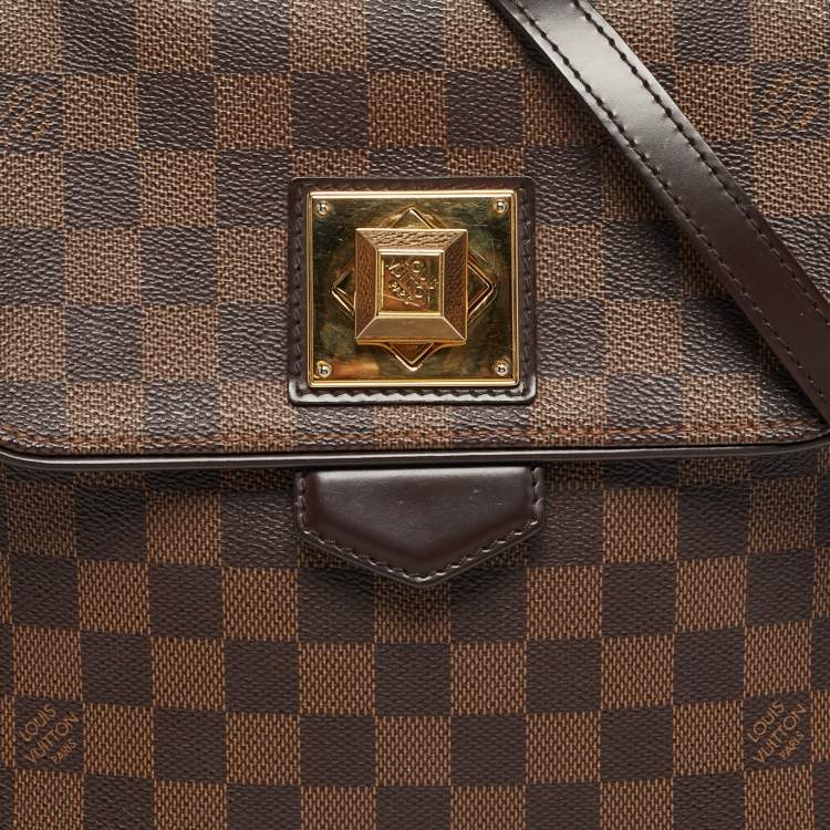مملوكة مسبقًا Louis Vuitton Bergamo PM Damier Ebene Canvas Bag