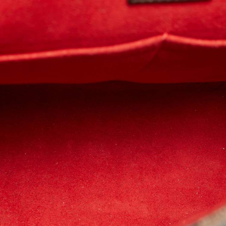 مملوكة مسبقًا Louis Vuitton Bergamo PM Damier Ebene Canvas Bag