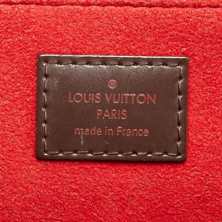 مملوكة مسبقًا Louis Vuitton Bergamo PM Damier Ebene Canvas Bag