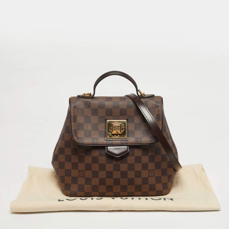 مملوكة مسبقًا Louis Vuitton Bergamo PM Damier Ebene Canvas Bag