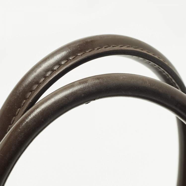 Pre Owned Louis Vuitton Trevi PM Damier Ebene Canvas Bag