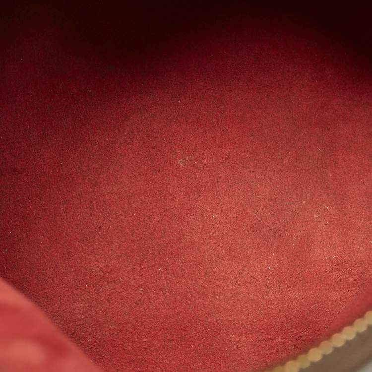 Pre Owned Louis Vuitton Trevi PM Damier Ebene Canvas Bag