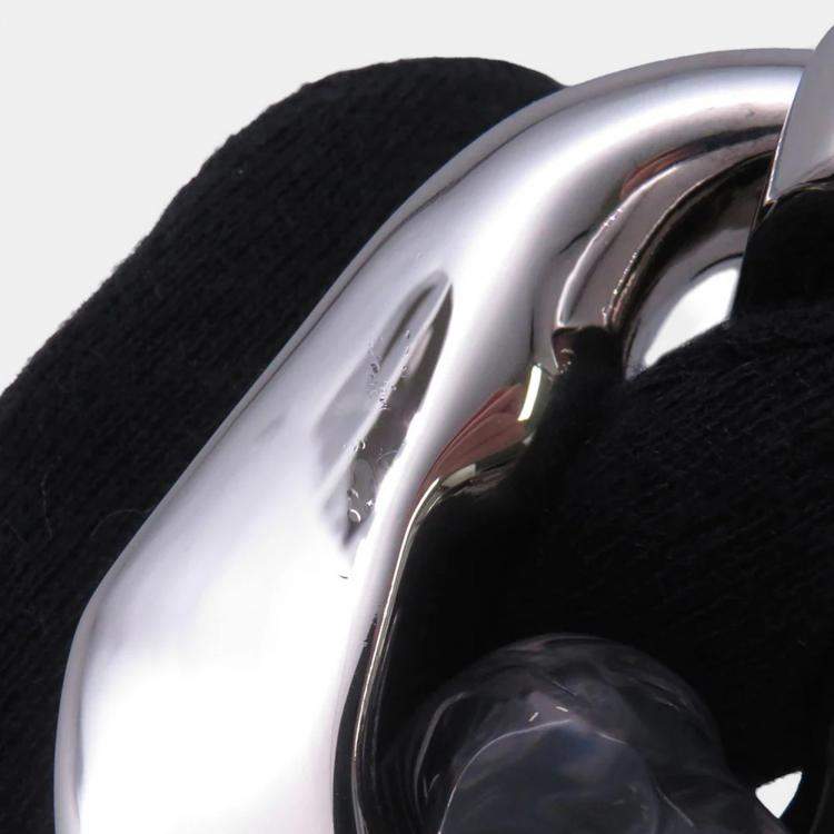 Pre Owned Louis Vuitton Cotteville Silver Monogram Mirror Size 40