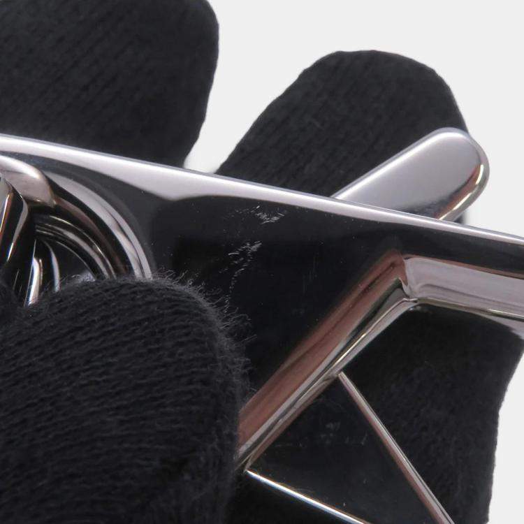 Pre Owned Louis Vuitton Cotteville Silver Monogram Mirror Size 40