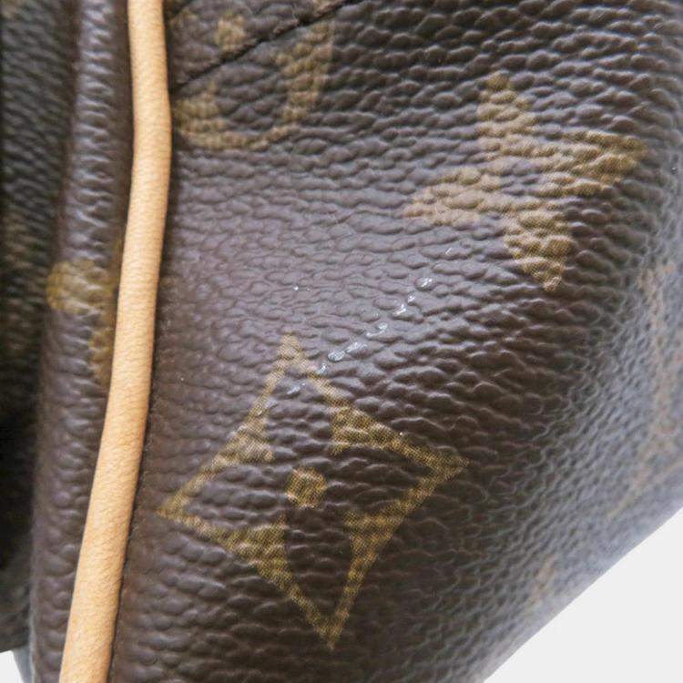 Pre Owned Louis Vuitton Manhattan Beige Monogram Size Pm