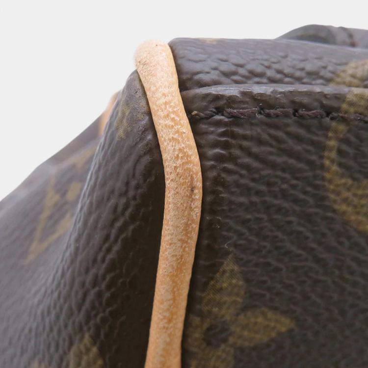 Pre Owned Louis Vuitton Manhattan Beige Monogram Size Pm