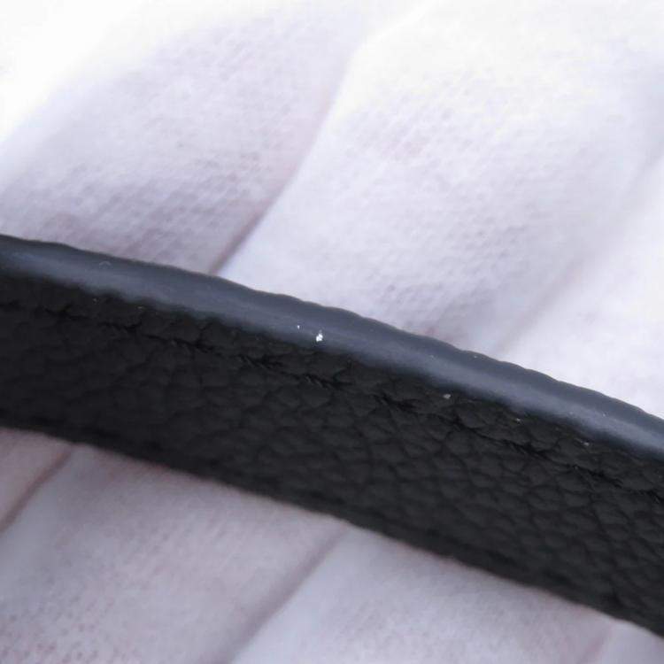 Pre Owned Louis Vuitton Speedy Bandouliere Black Bicolor Monogram Empreinte Leather Size 25