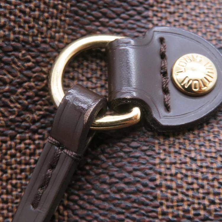 Pre Owned Louis Vuitton Neverfull Brown Damier Ebene Canvas Size Pm