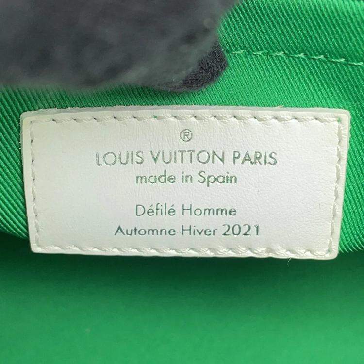 Pre Owned Louis Vuitton Ritter Bag Green Monogram Everyday Lv