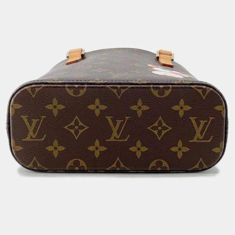 Pre Owned Louis Vuitton Vavin Brown Monogram Panda Takashi Murakami Size Pm
