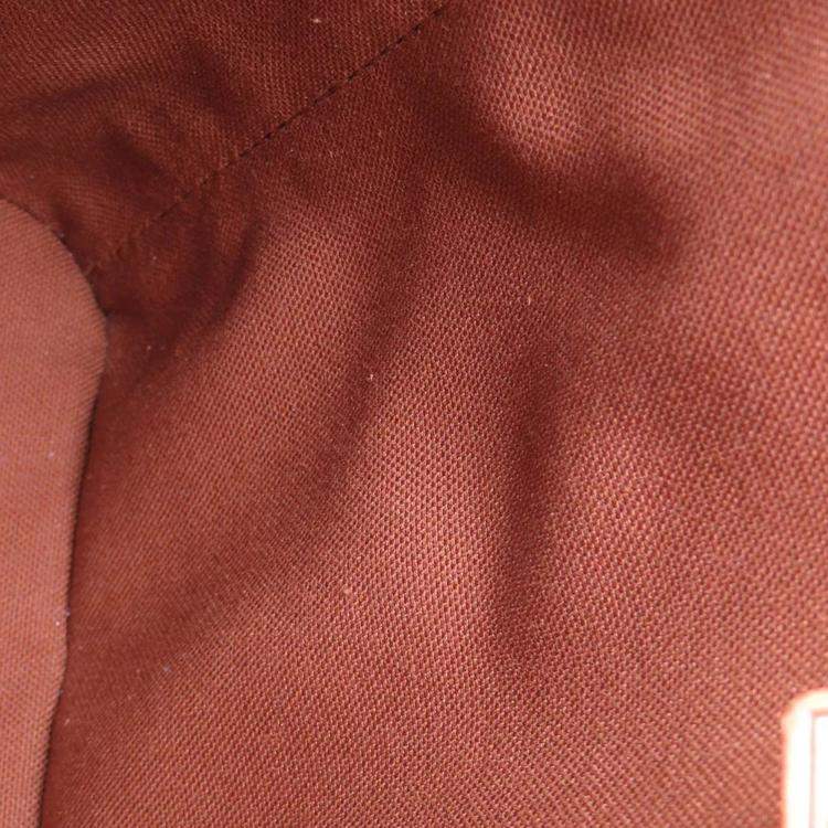 Pre Owned Louis Vuitton Vavin Brown Monogram Panda Takashi Murakami Size Pm