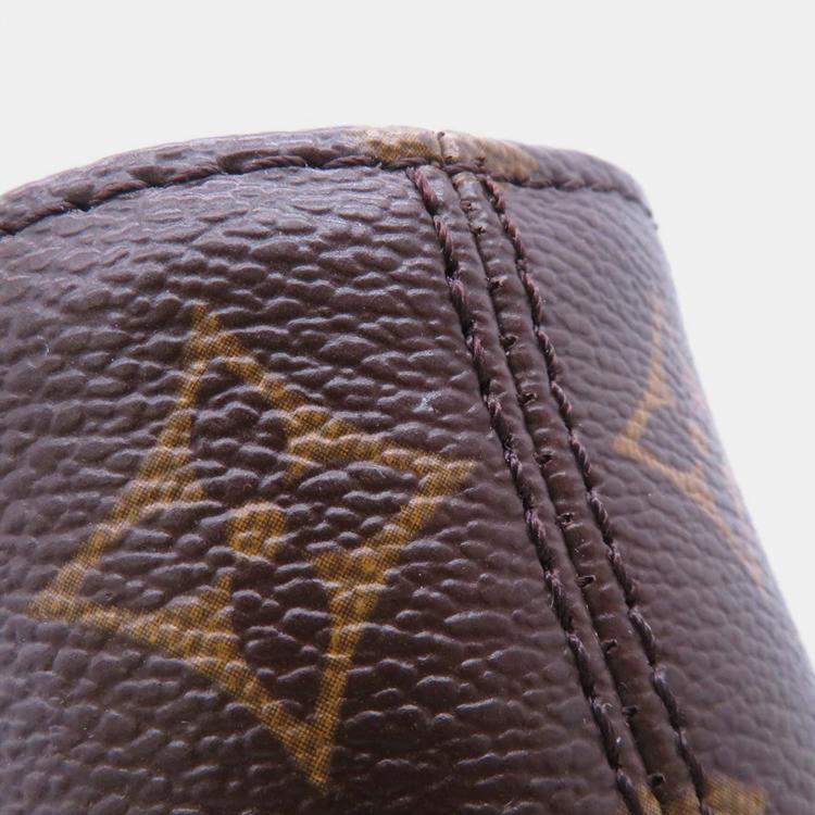 Pre Owned Louis Vuitton Vavin Brown Monogram Panda Takashi Murakami Size Pm