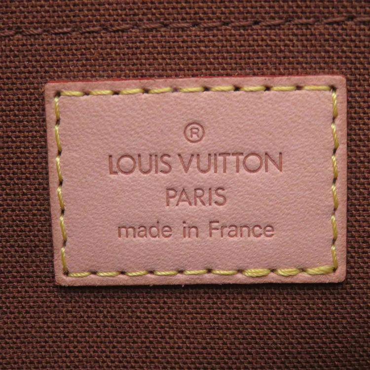 Pre Owned Louis Vuitton Pochette Murrell Brown Monogram