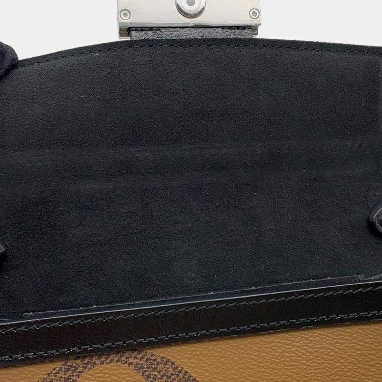 Pre Owned Louis Vuitton Bumbag Dauphine Noir Monogram Giant Monogram Giant Reverse