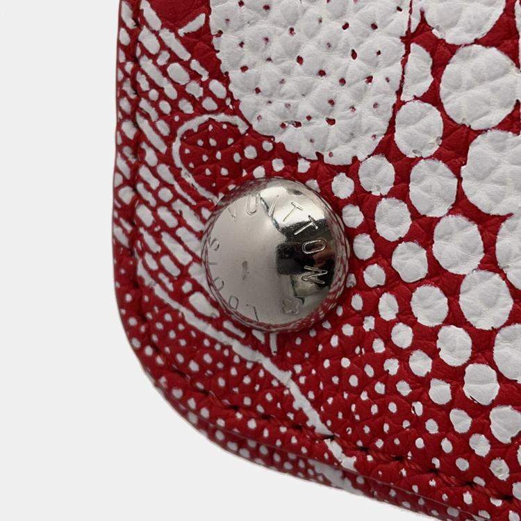 Pre Owned Louis Vuitton Lvxyk Psychedelic Flower Capucines Rouge/Blanc Taurillon Leather Size BB