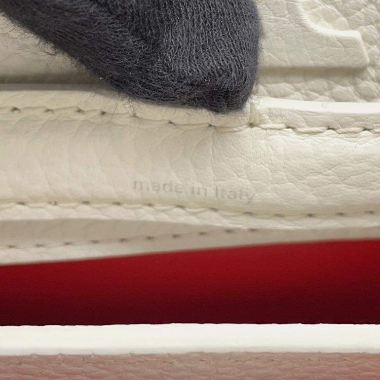 Pre Owned Louis Vuitton Lvxyk Psychedelic Flower Capucines Rouge/Blanc Taurillon Leather Size BB