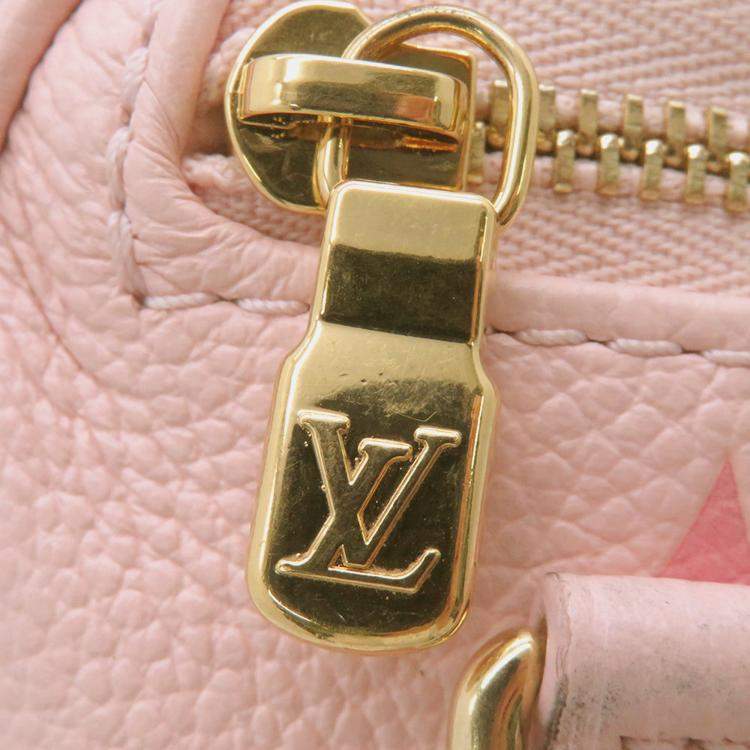 Pre Owned Louis Vuitton Mini Bumbag Pink Bicolor Monogram Empreinte Leather