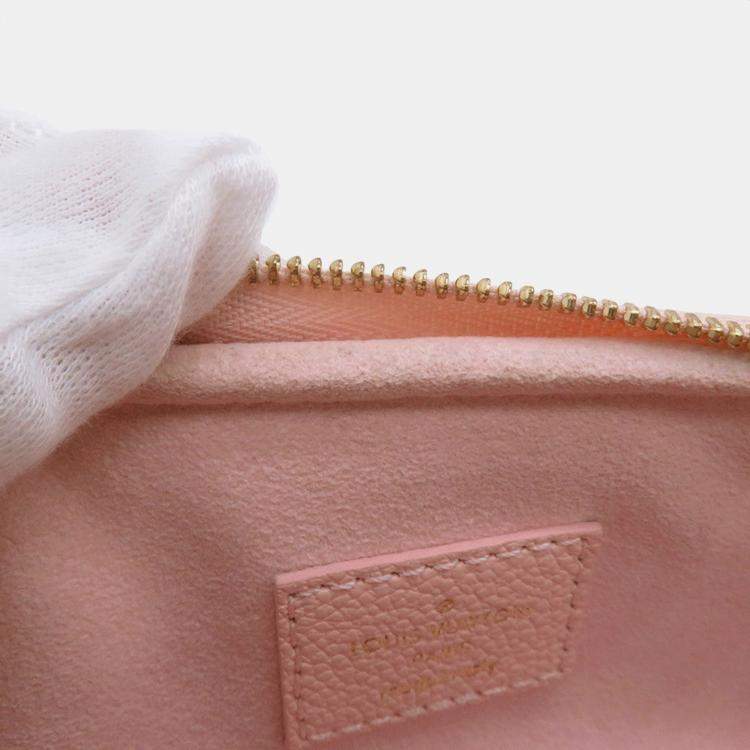 Pre Owned Louis Vuitton Mini Bumbag Pink Bicolor Monogram Empreinte Leather