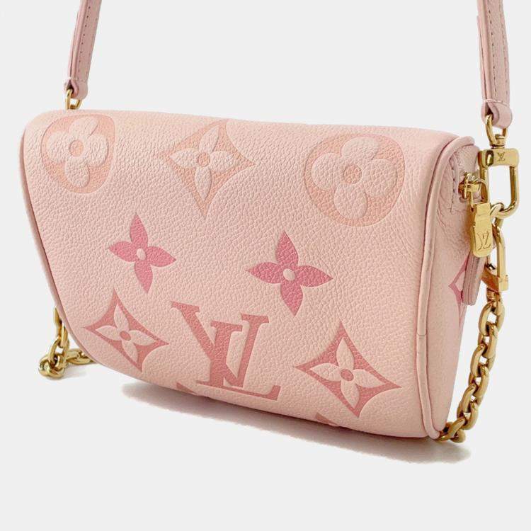 Pre Owned Louis Vuitton Mini Bumbag Pink Bicolor Monogram Empreinte Leather