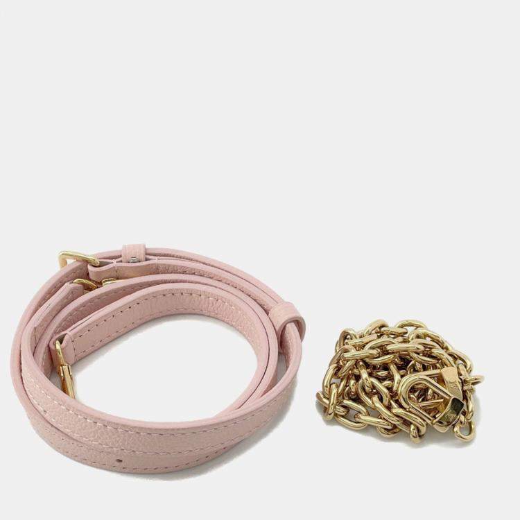 Pre Owned Louis Vuitton Mini Bumbag Pink Bicolor Monogram Empreinte Leather