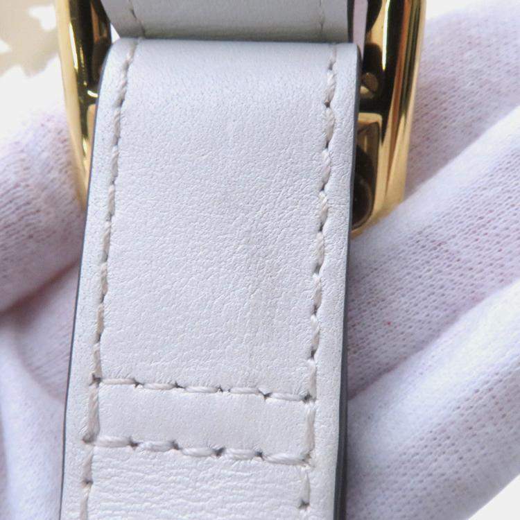 Pre Owned Louis Vuitton Bumbag Khaki/White/Beige Monogram Monogram Giant