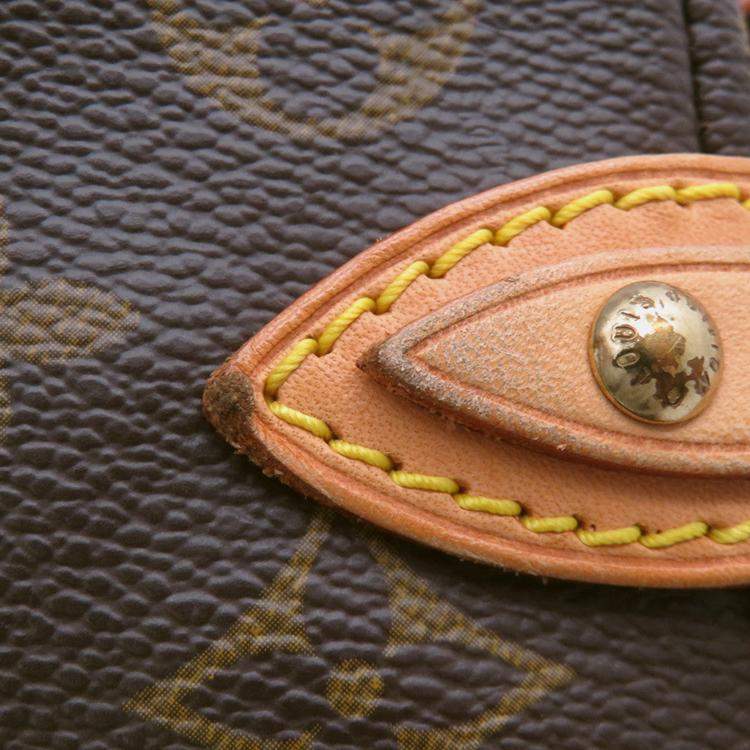 Pre Owned Louis Vuitton Hudson Brown Monogram Size Pm