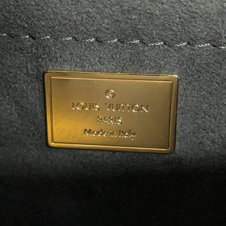 Pre Owned Louis Vuitton Spring Street Silver/Tassili Yellow Monogram Vernis Leather Epi Leather Monogram Size Pm