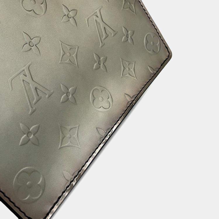 Pre Owned Louis Vuitton Spring Street Silver/Tassili Yellow Monogram Vernis Leather Epi Leather Monogram Size Pm