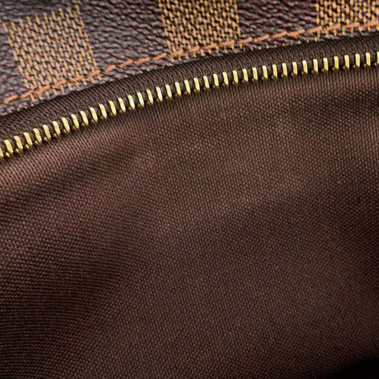 Pre Owned Louis Vuitton Bumbag Melville Brown Damier Ebene Canvas