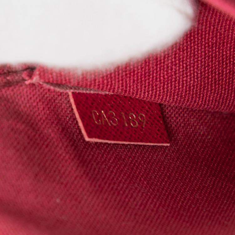 Pre Owned Louis Vuitton Brown Monogram Pochette Felicie