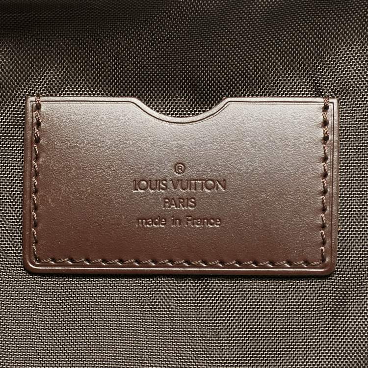 Pre Owned Louis Vuitton Pegase 55 Damier Ebene Canvas Luggage