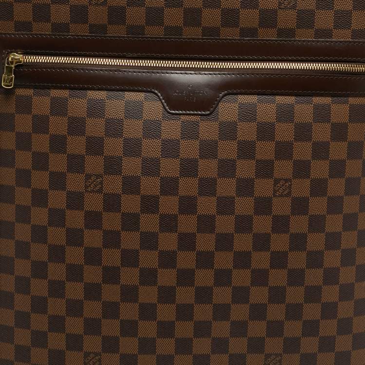 Pre Owned Louis Vuitton Pegase 55 Damier Ebene Canvas Luggage