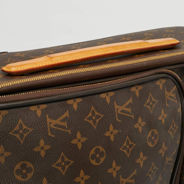 Pre Owned Louis Vuitton Pegase 55 Monogram Canvas Luggage
