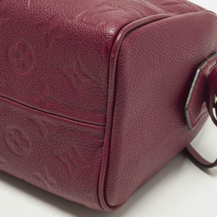 مملوكة مسبقًا Louis Vuitton Speedy Bandouliere 20 Aurore Monogram Empreinte Leather Bag
