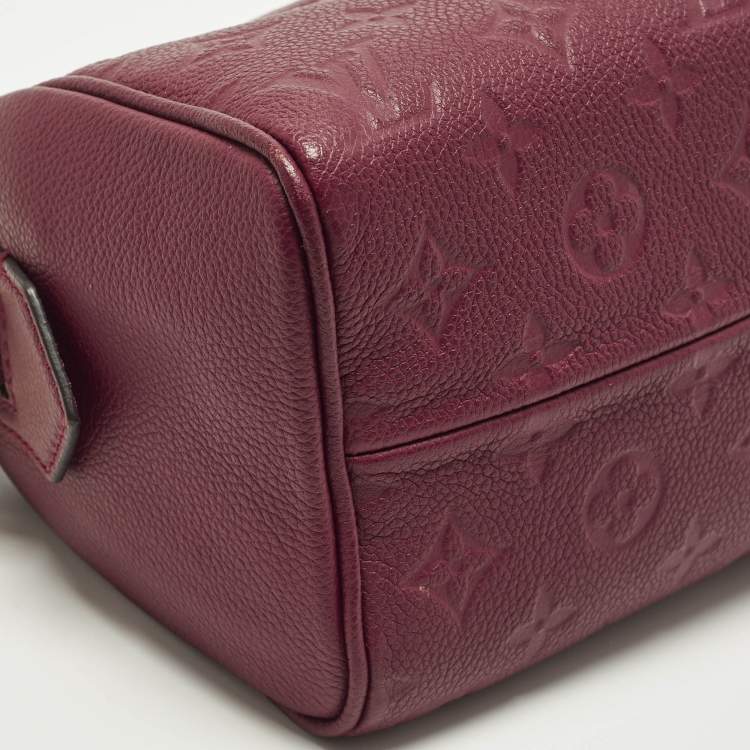مملوكة مسبقًا Louis Vuitton Speedy Bandouliere 20 Aurore Monogram Empreinte Leather Bag