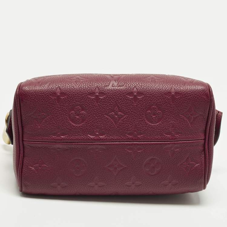 مملوكة مسبقًا Louis Vuitton Speedy Bandouliere 20 Aurore Monogram Empreinte Leather Bag