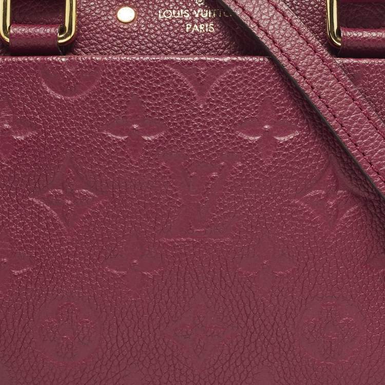 مملوكة مسبقًا Louis Vuitton Speedy Bandouliere 20 Aurore Monogram Empreinte Leather Bag