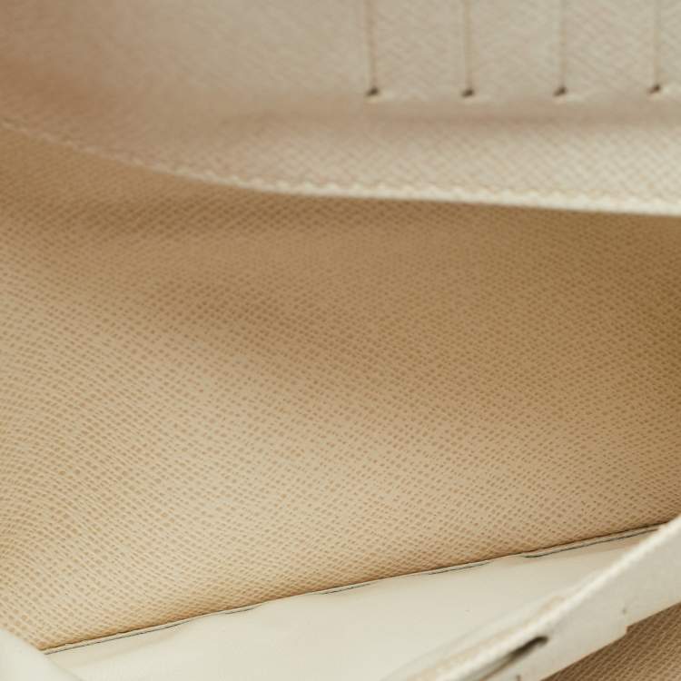 Pre Owned Louis Vuitton Eugenie Ivorie Epi Leather Wallet