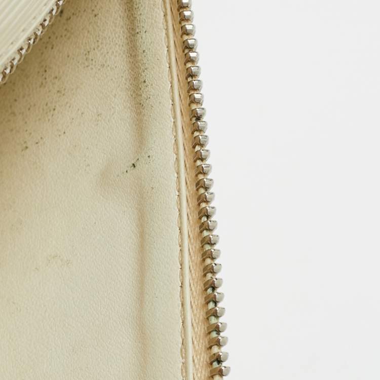 Pre Owned Louis Vuitton Eugenie Ivorie Epi Leather Wallet