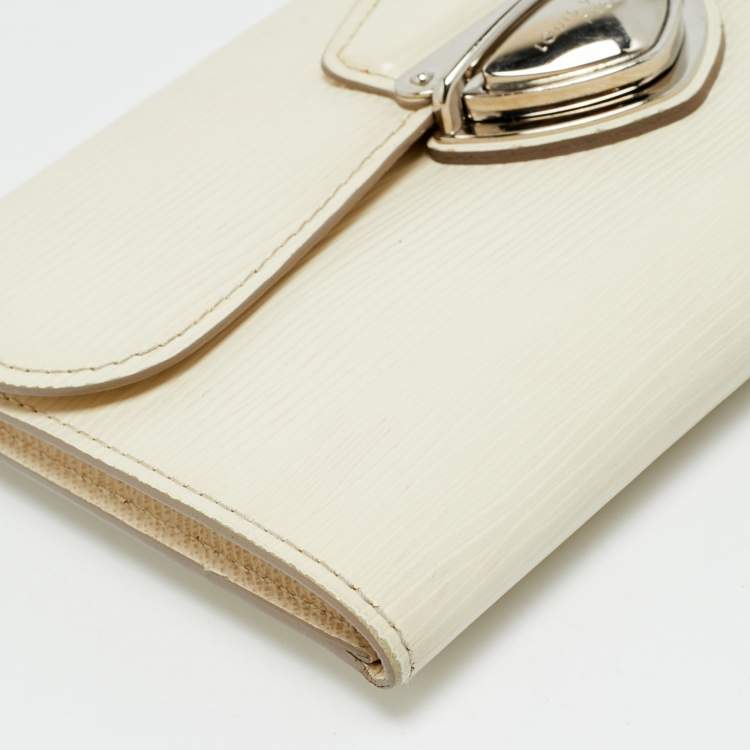 Pre Owned Louis Vuitton Eugenie Ivorie Epi Leather Wallet
