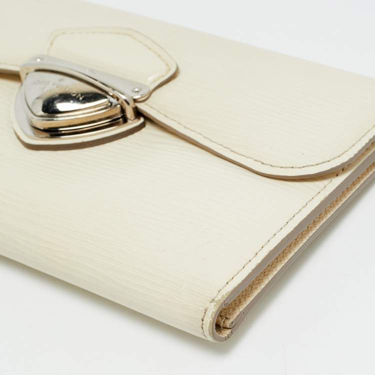 Pre Owned Louis Vuitton Eugenie Ivorie Epi Leather Wallet
