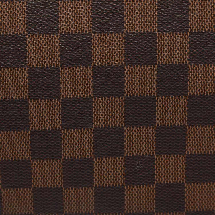 Pre Owned Louis Vuitton Westminister GM Damier Ebene Canvas and Leather Bag