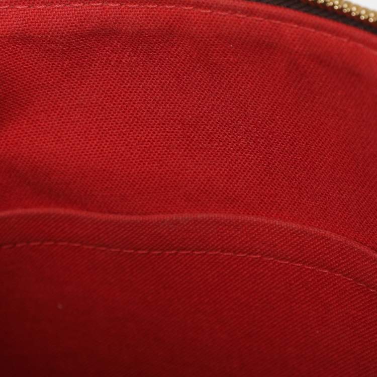 Pre Owned Louis Vuitton Westminister GM Damier Ebene Canvas and Leather Bag