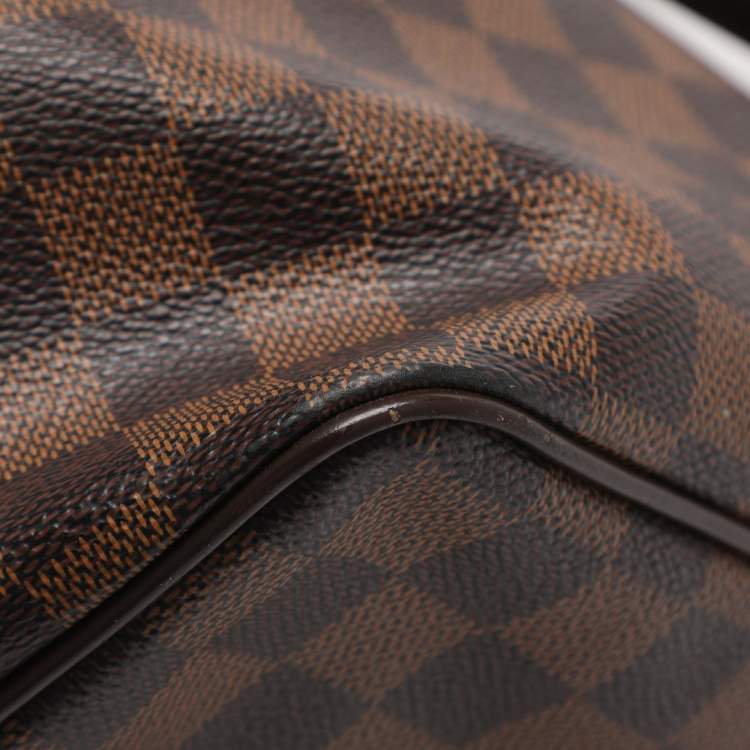 Pre Owned Louis Vuitton Westminister GM Damier Ebene Canvas and Leather Bag