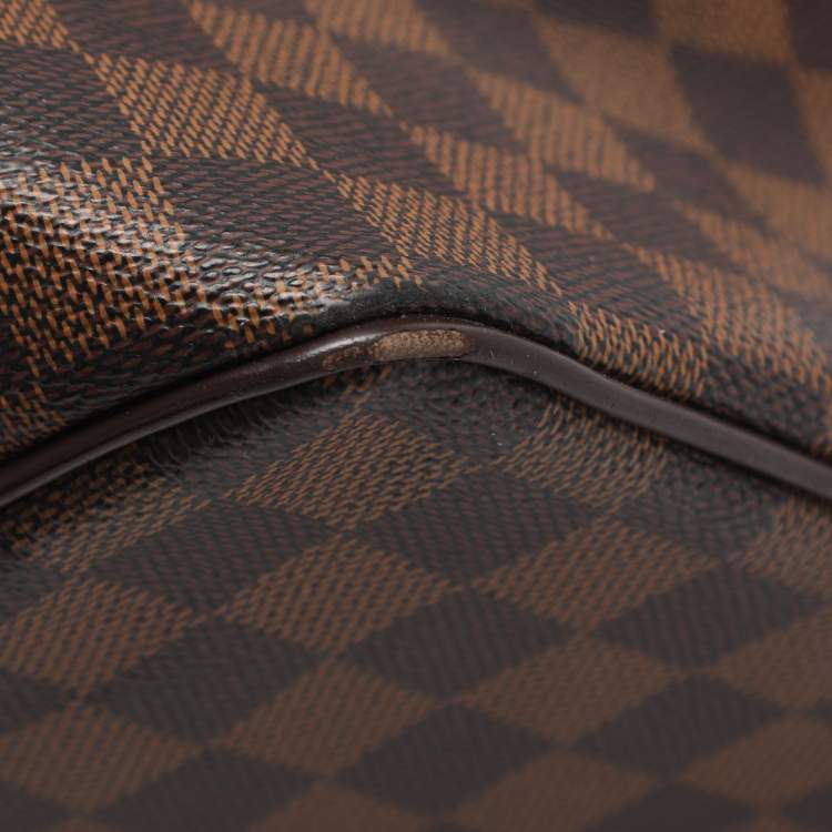 Pre Owned Louis Vuitton Westminister GM Damier Ebene Canvas and Leather Bag